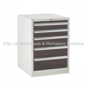Euroslide Storage Cabinet 5 Drawer 825mm Type 2